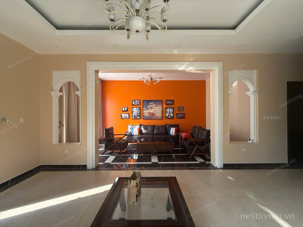 3-Bed Villa with Balcony for Rent in Long Bien, Hanoi
