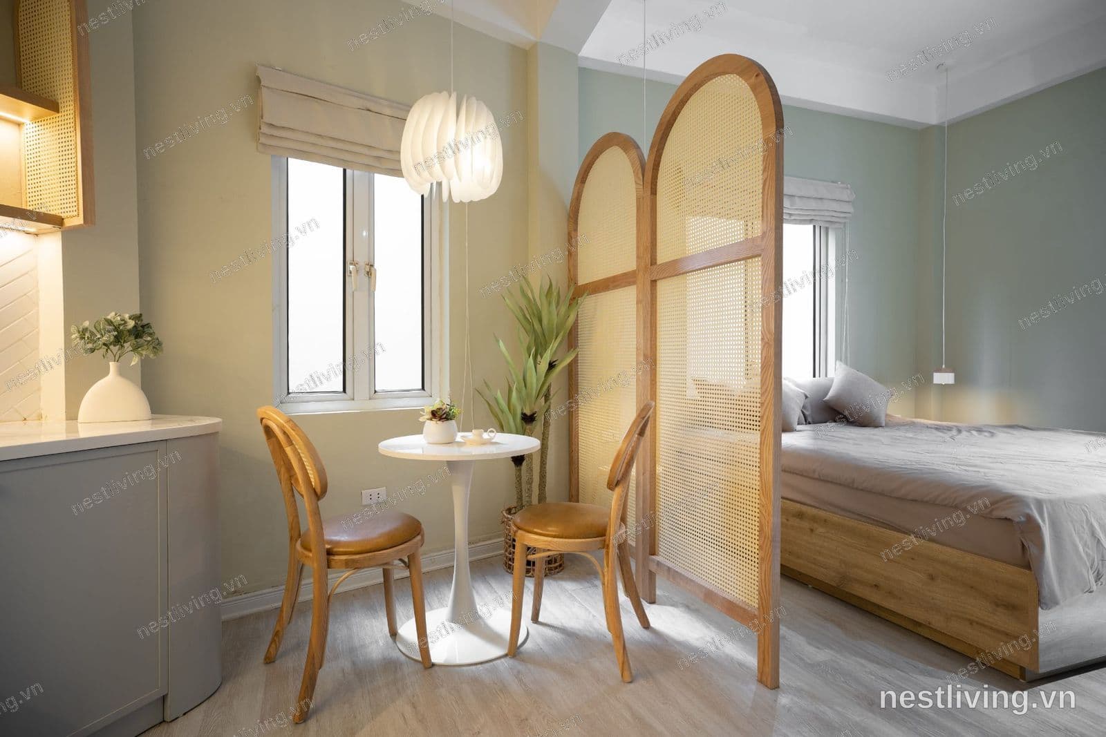 Furnished Studio for Rent in West Lake, Hanoi