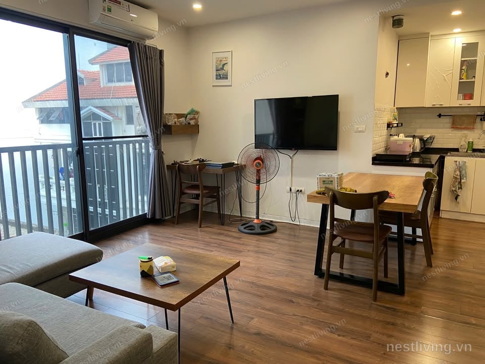 1-Bed Apartment with Balcony for Rent in West Lake, Hanoi