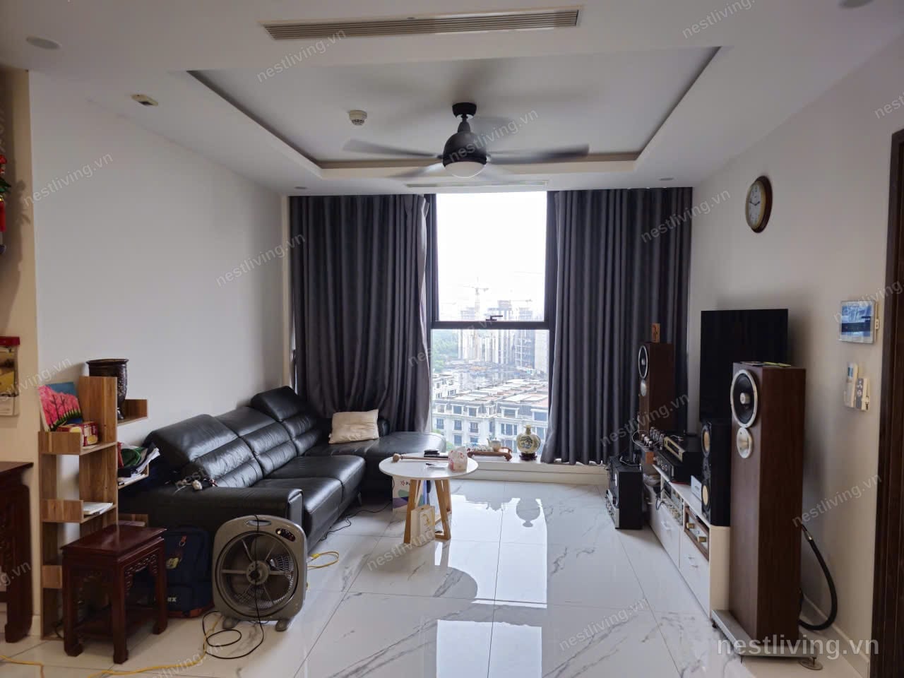 2-Bed Apartment with City View for Rent in West Lake, Hanoi