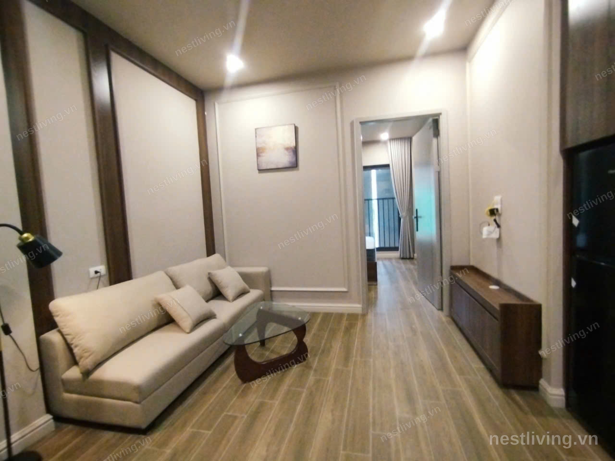 Balcony 1-Bed Apartment for Rent in West Lake, Hanoi