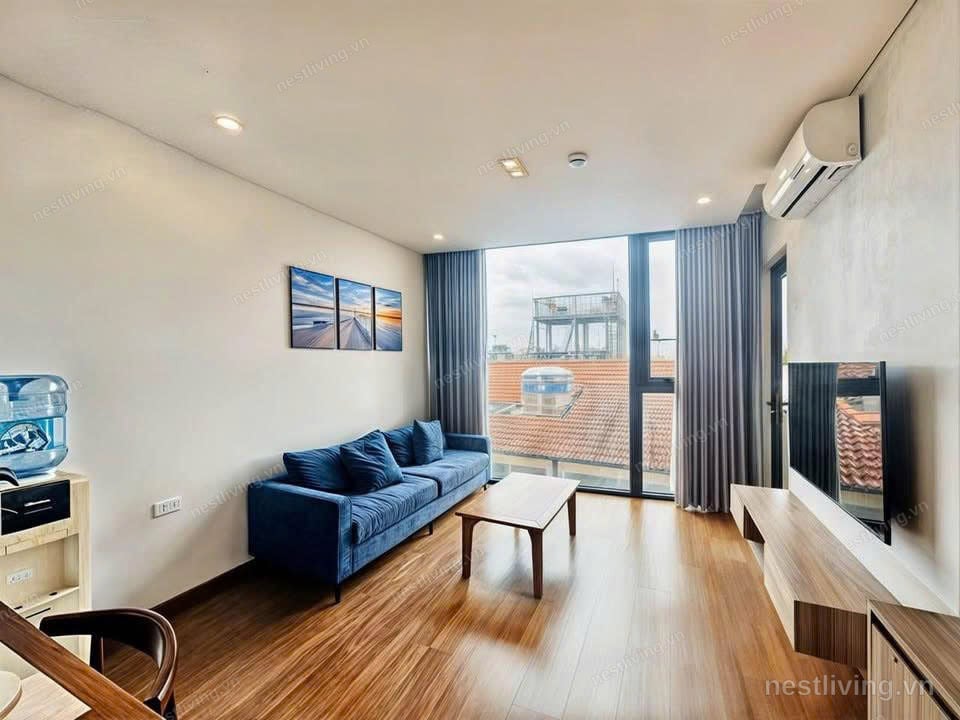 1-Bed Apartment with Balcony for Rent in West Lake, Hanoi