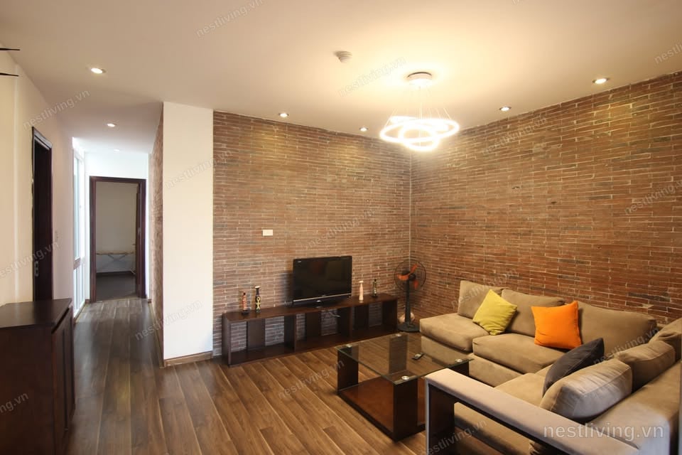 1-Bed Apartment with Balcony for Rent in West Lake, Hanoi