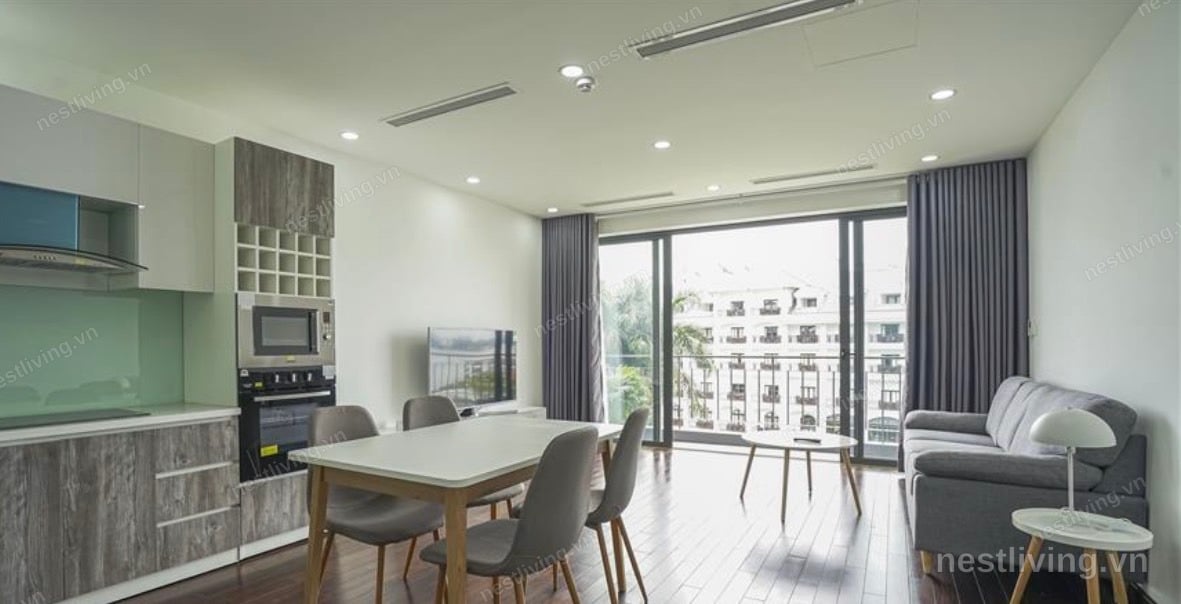 Lake View 2-Bed Apartment for Rent in West Lake, Hanoi