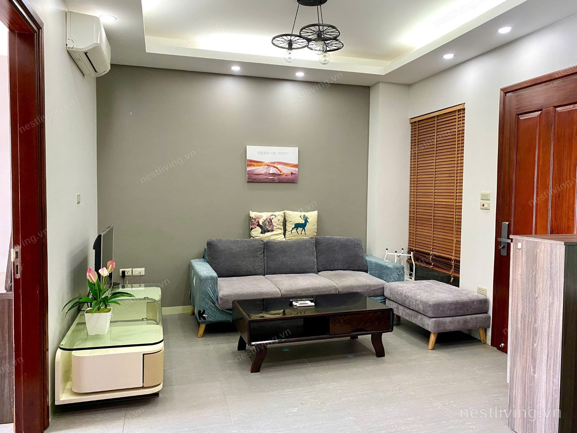 Balcony 1-Bed Apartment for Rent in West Lake, Hanoi
