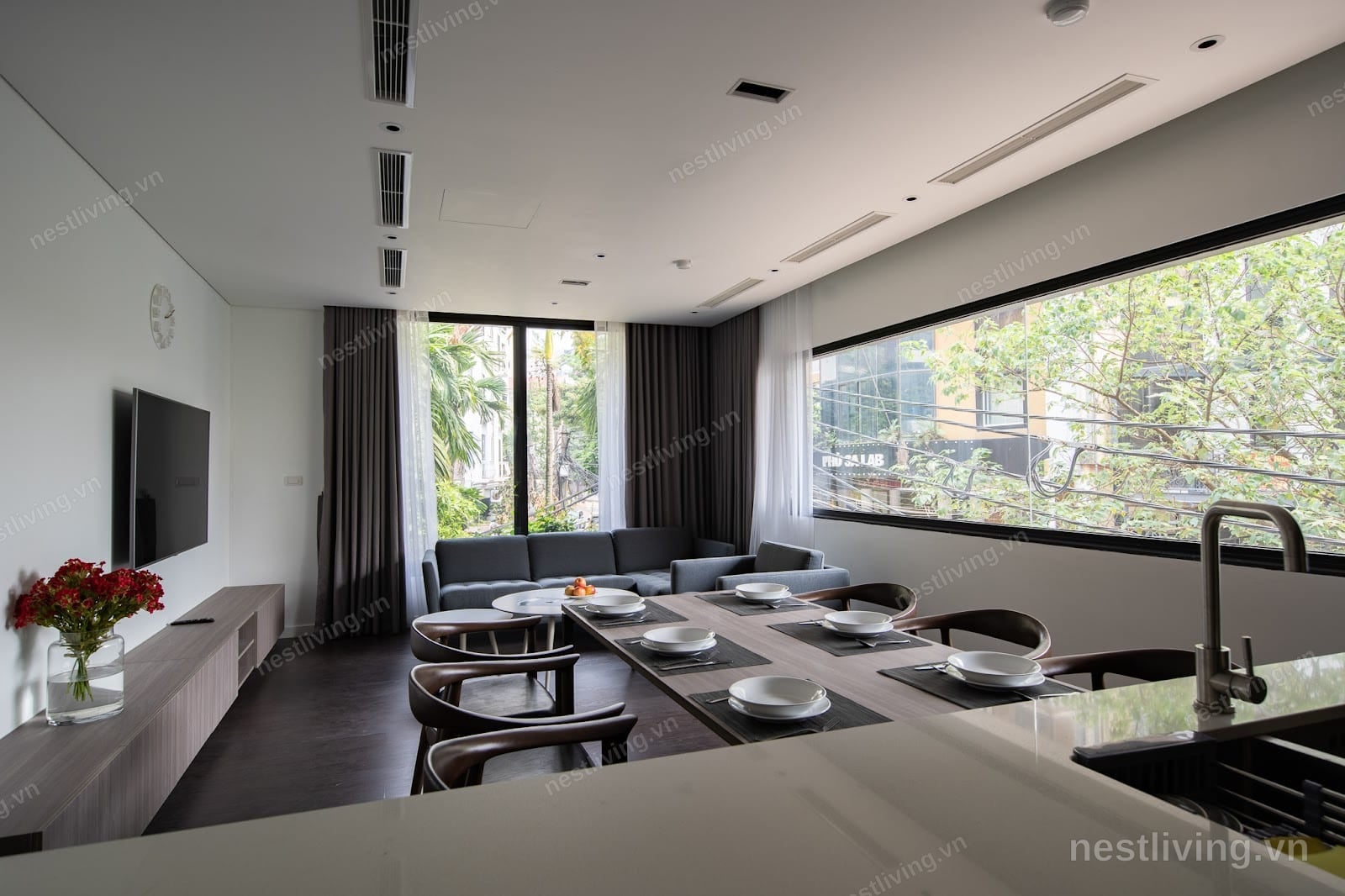 2-Bed Apartment with Balcony for Rent in West Lake, Hanoi