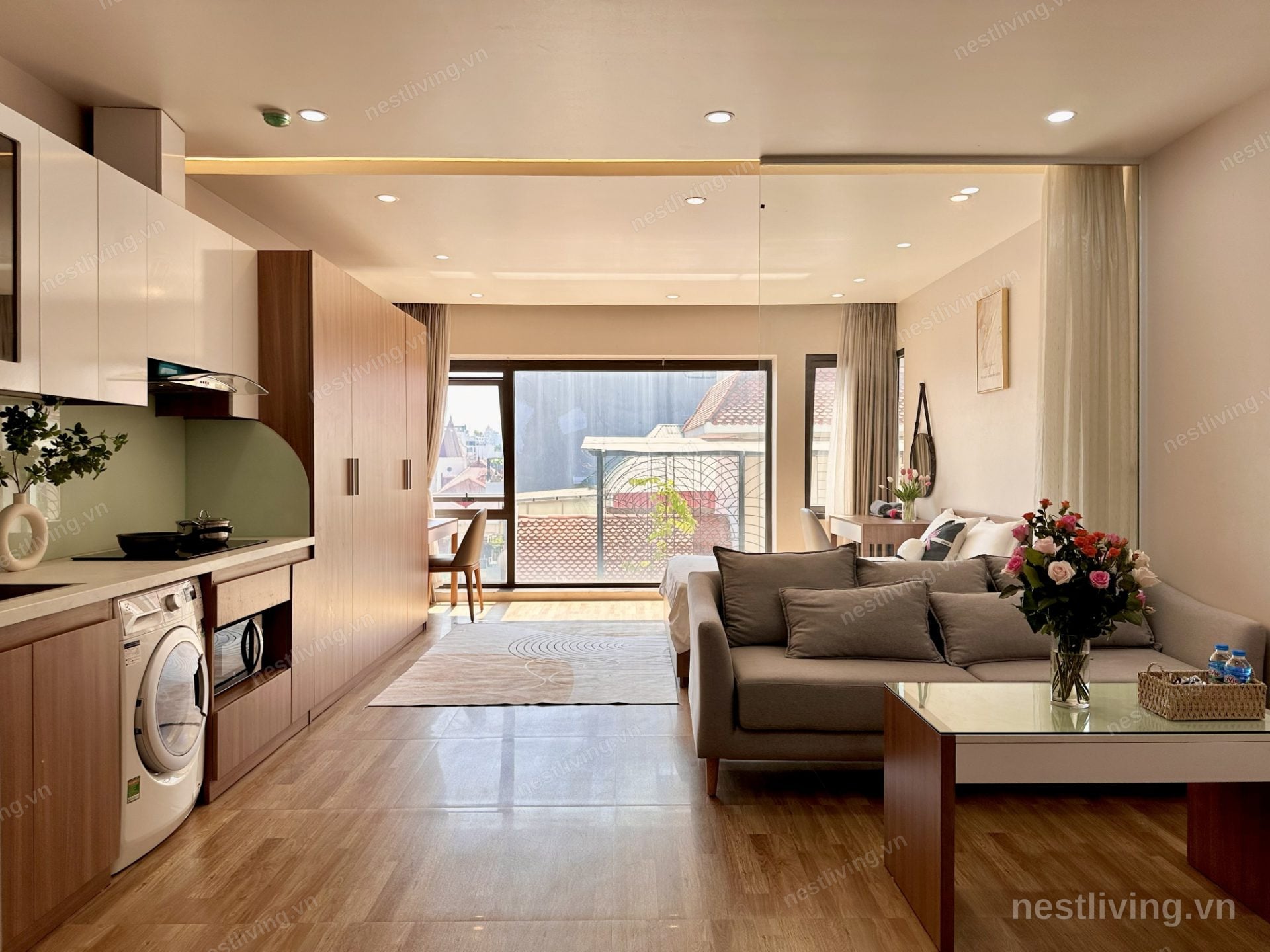 Studio with City View for Rent in West Lake, Hanoi