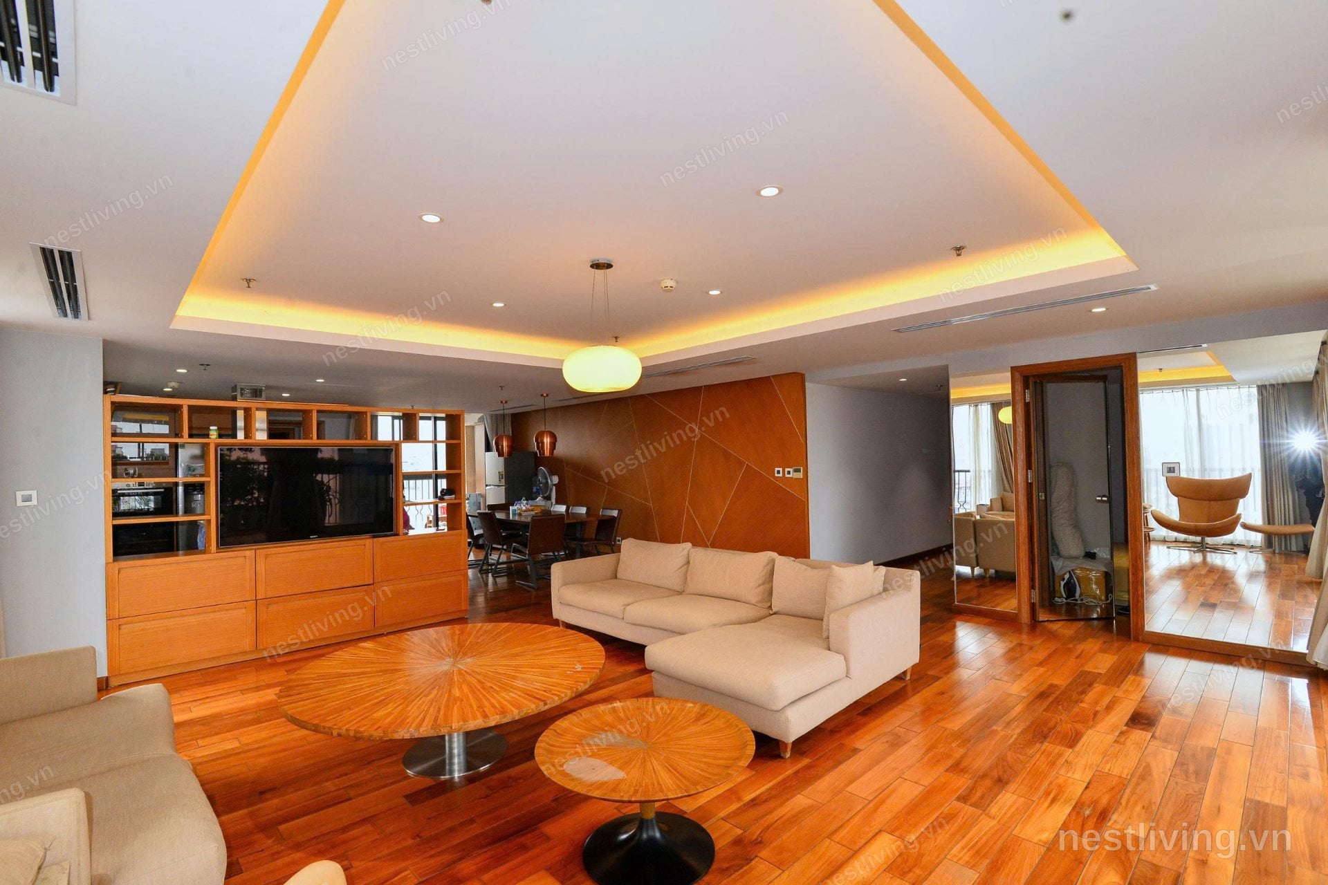 3-Bed Apartment with Balcony for Rent in Old Quarter, Hanoi