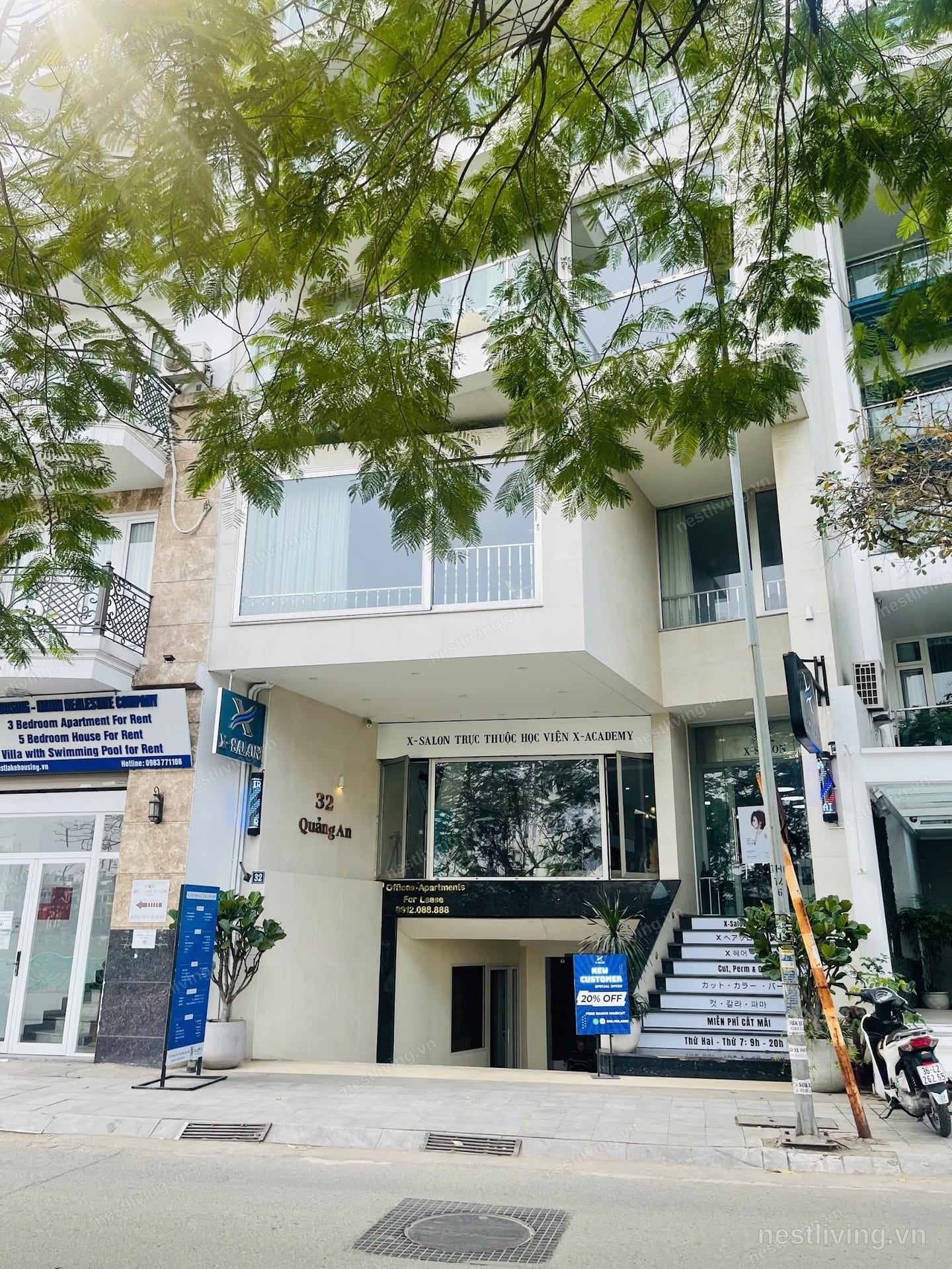 Furnished Studio for Rent in West Lake, Hanoi
