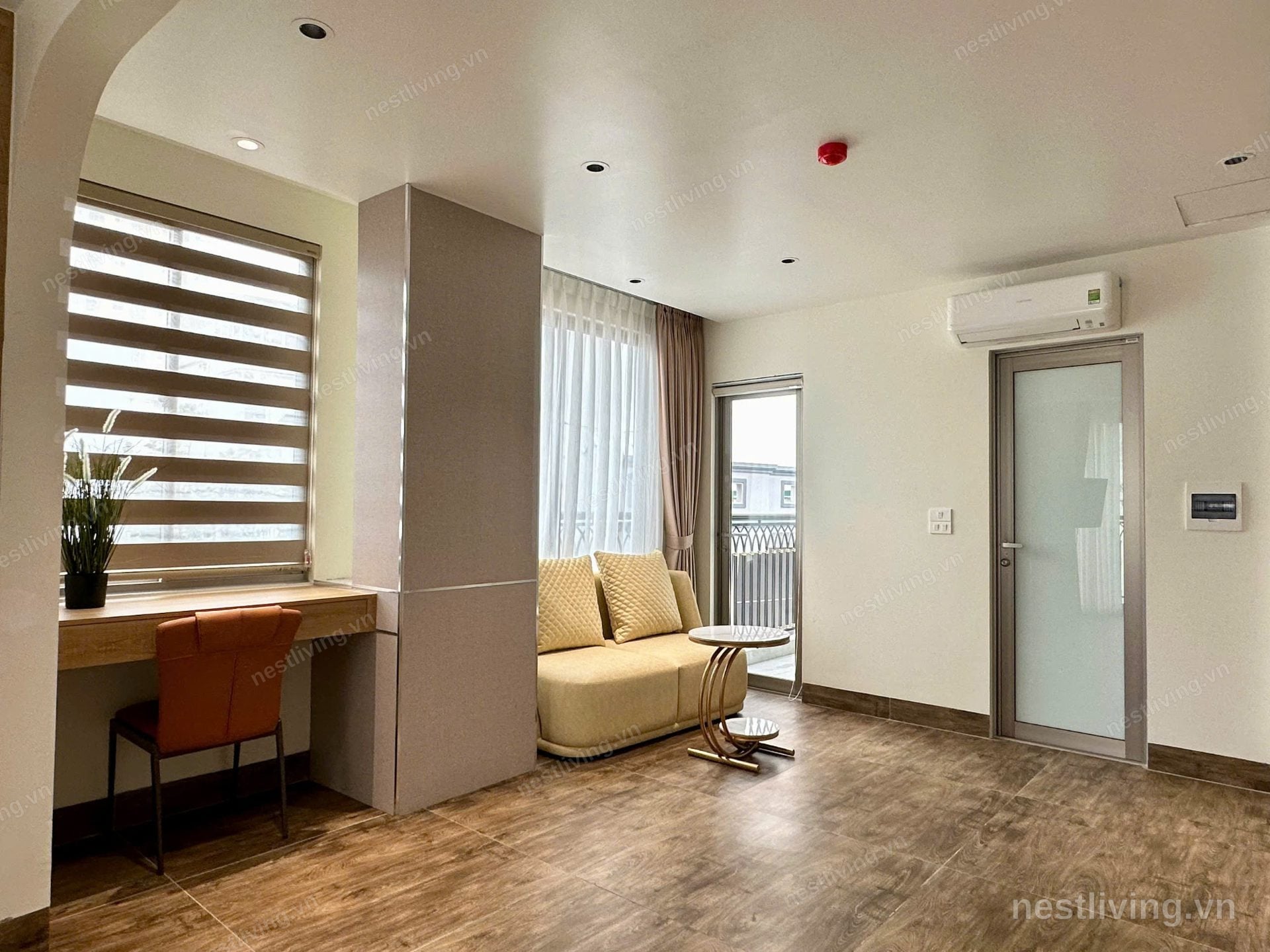 Studio with Balcony for Rent in West Lake, Hanoi