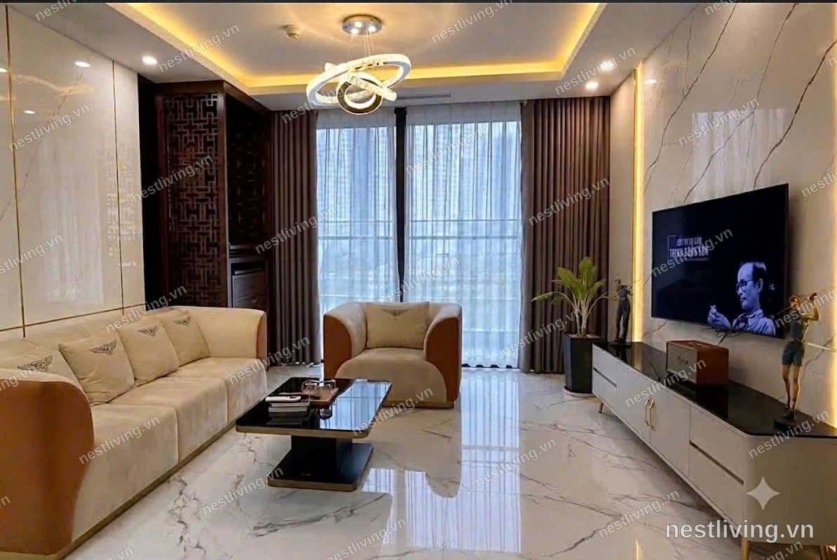 Balcony 2-Bed Apartment for Rent in West Lake, Hanoi