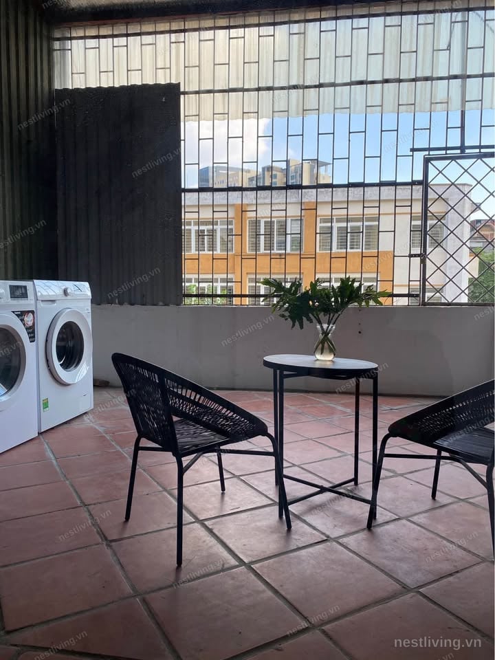 Balcony 2-Bed House for Rent in Ba Dinh, Hanoi
