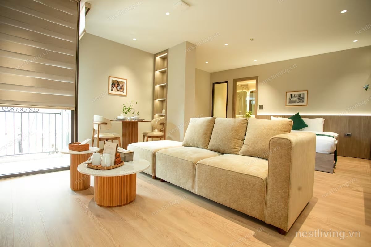 Furnished Studio for Rent in West Lake, Hanoi