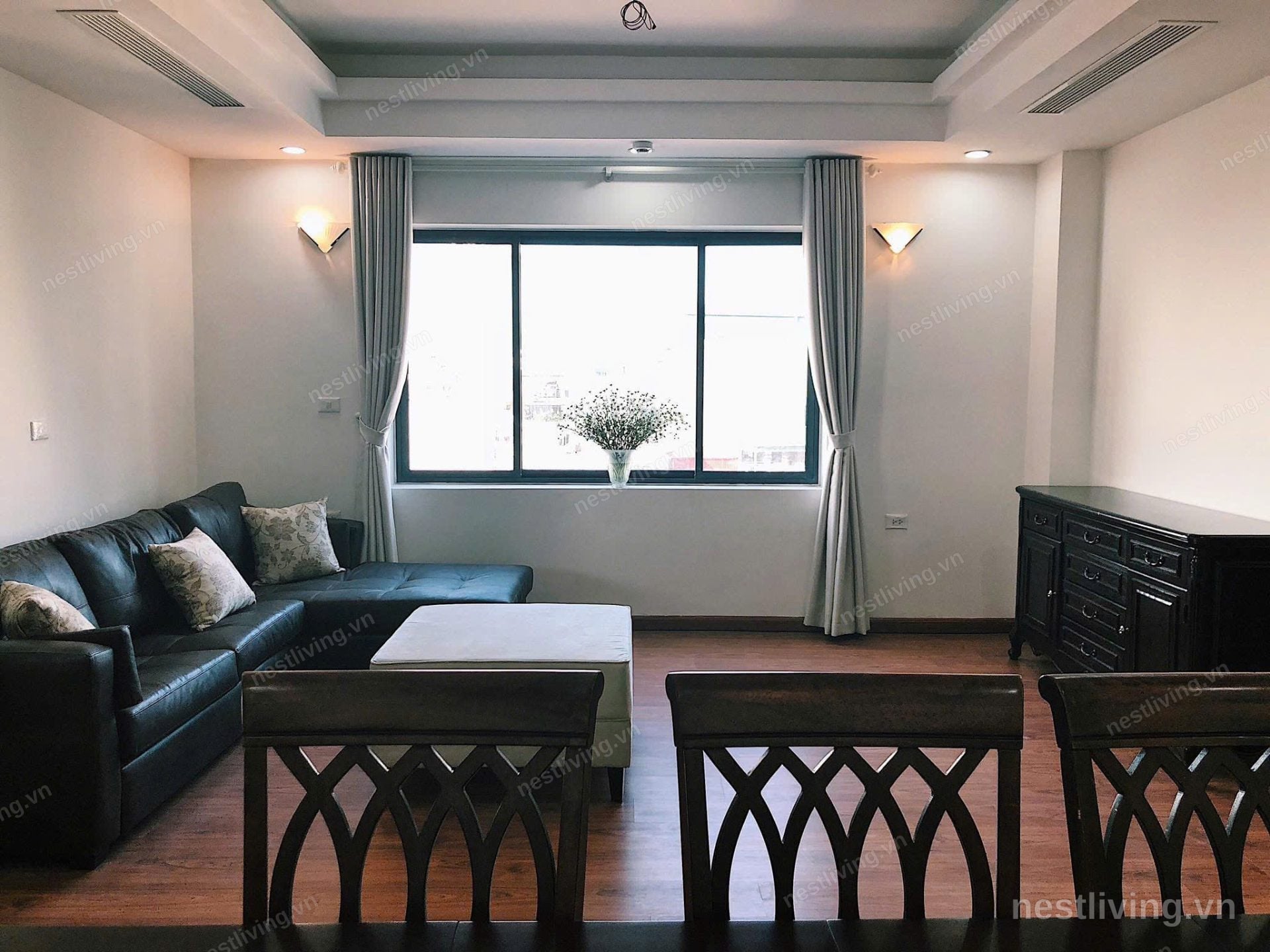 2-Bed Apartment with Balcony for Rent in Ba Dinh, Hanoi