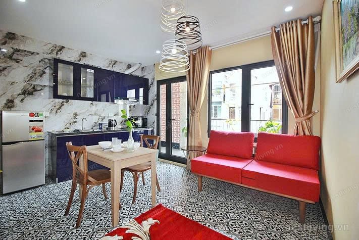 Balcony Studio for Rent in West Lake, Hanoi