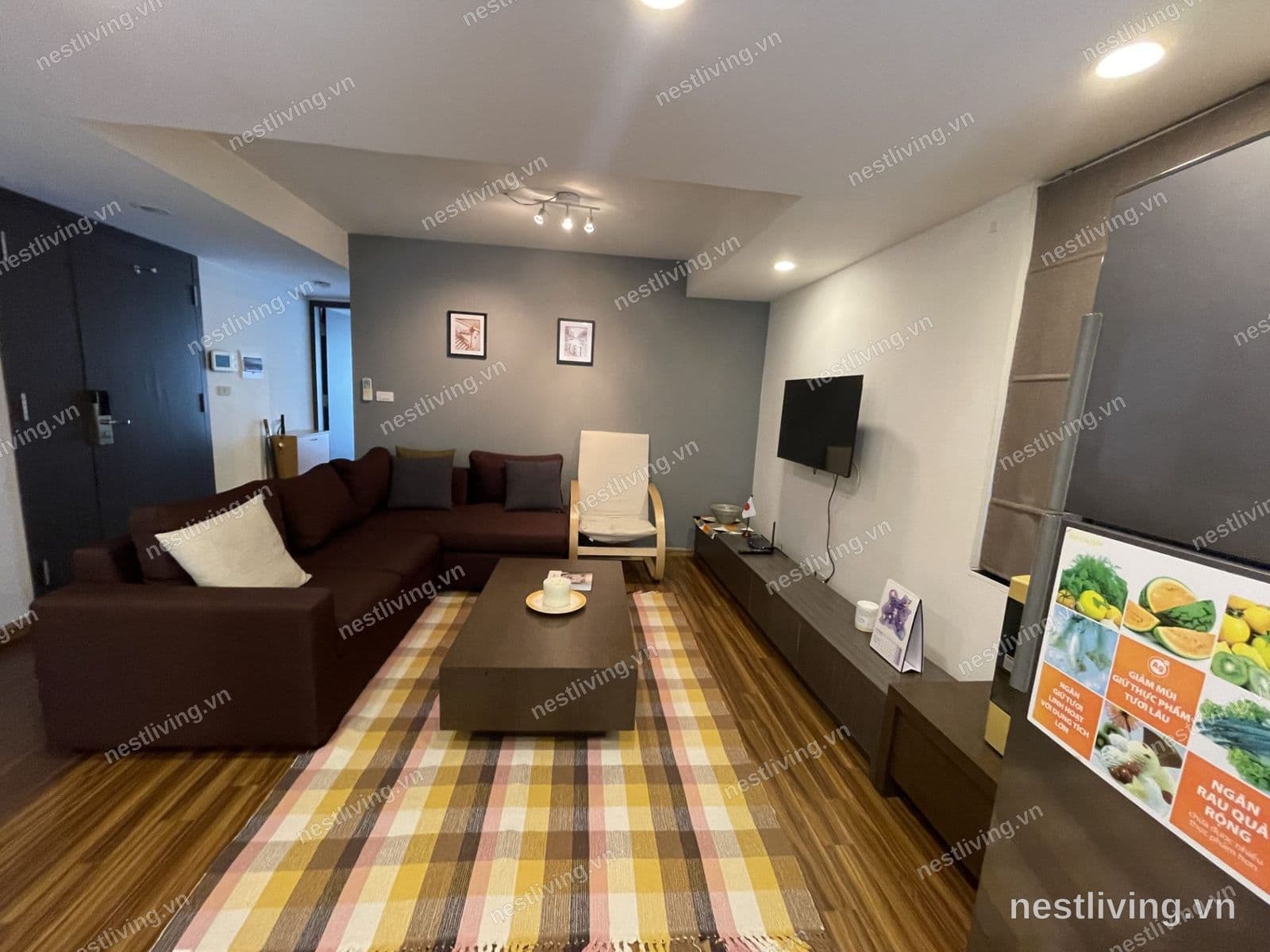 Balcony 2-Bed Apartment for Rent in West Lake, Hanoi