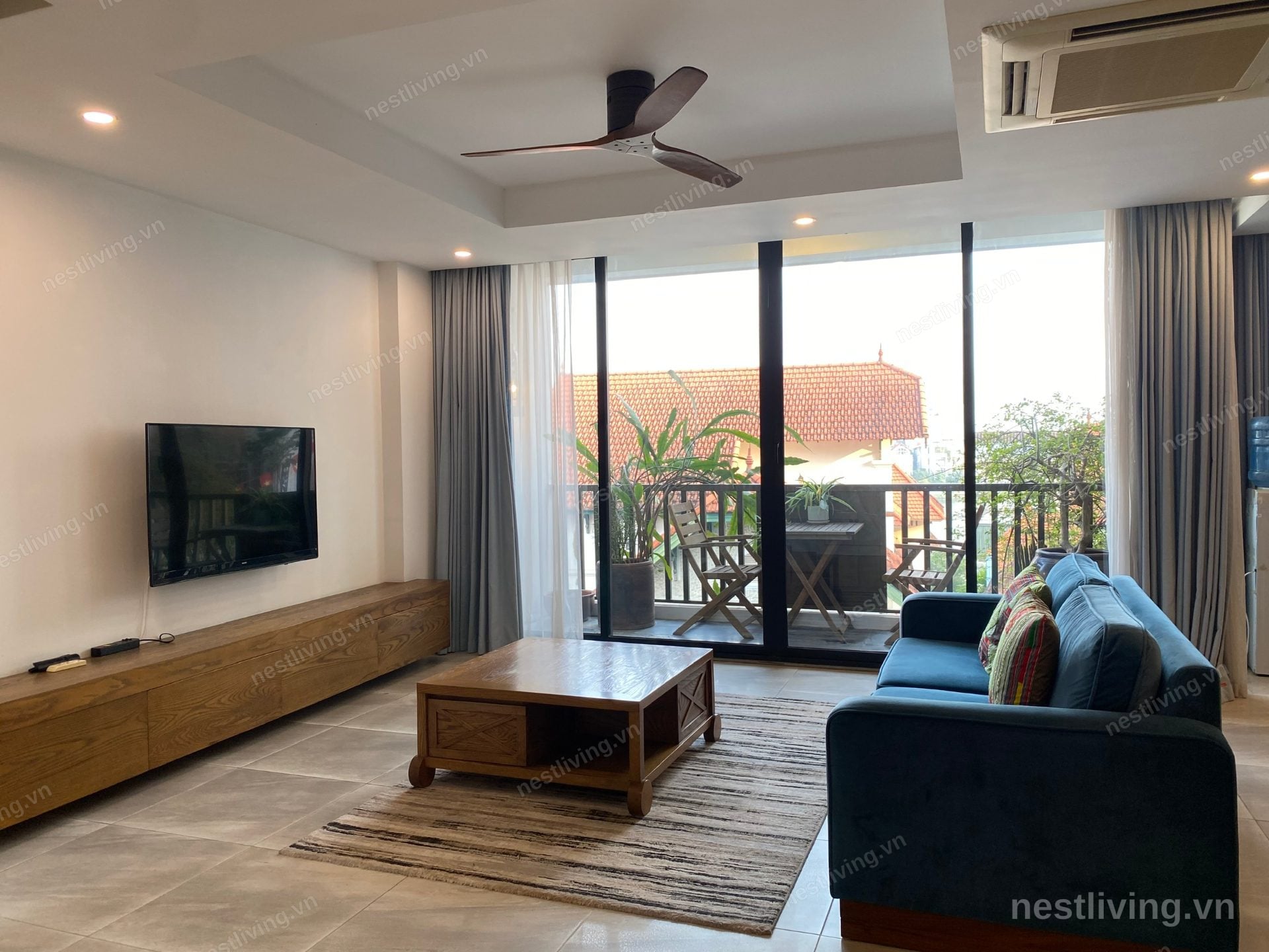 2-Bed Apartment with Balcony for Rent in West Lake, Hanoi