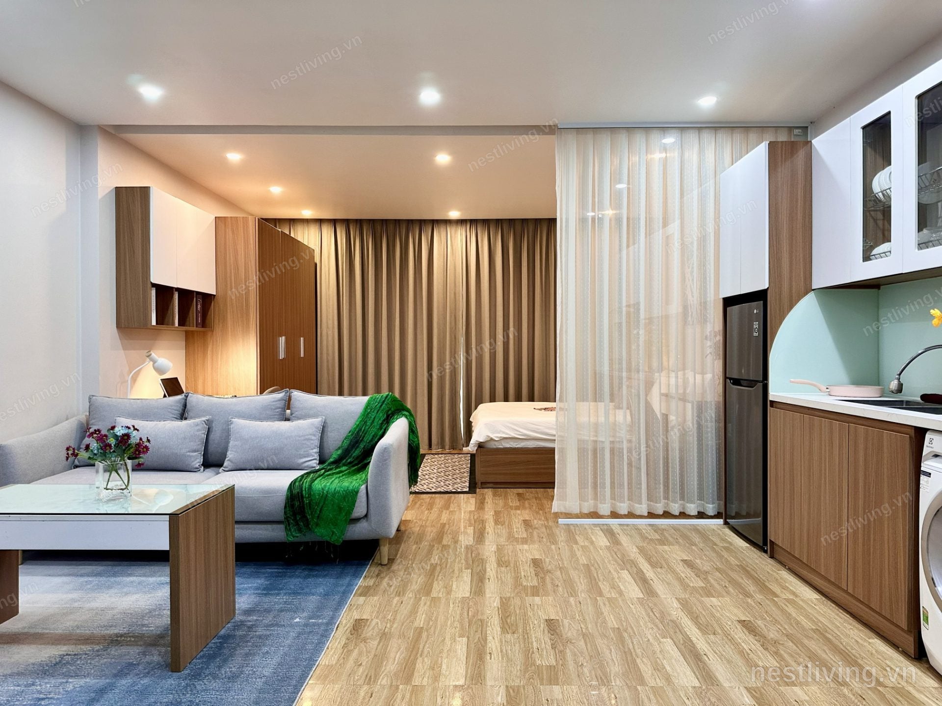 City View Studio for Rent in West Lake, Hanoi
