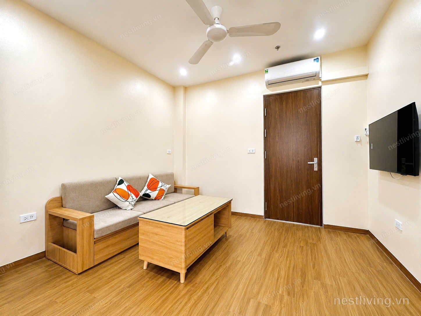 City View 1-Bed Apartment for Rent in West Lake, Hanoi