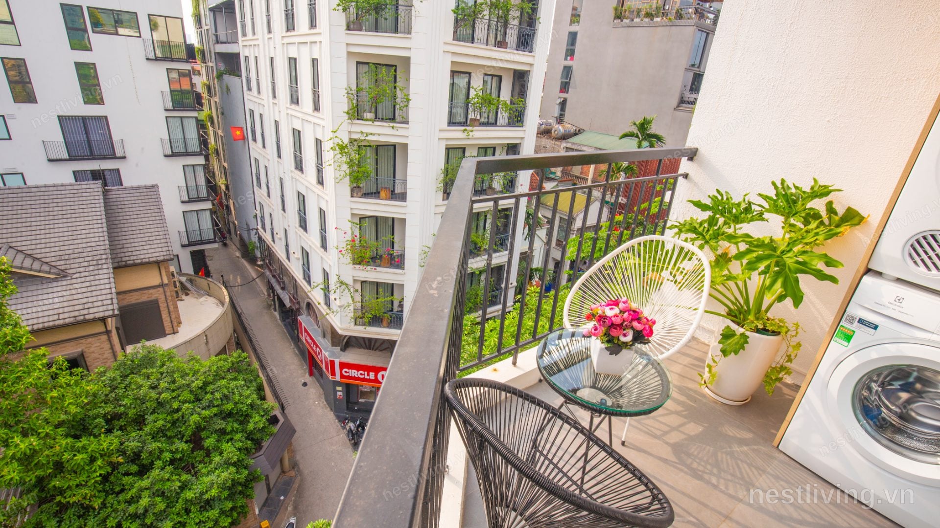 2-Bed Apartment with Balcony for Rent in Ba Dinh, Hanoi