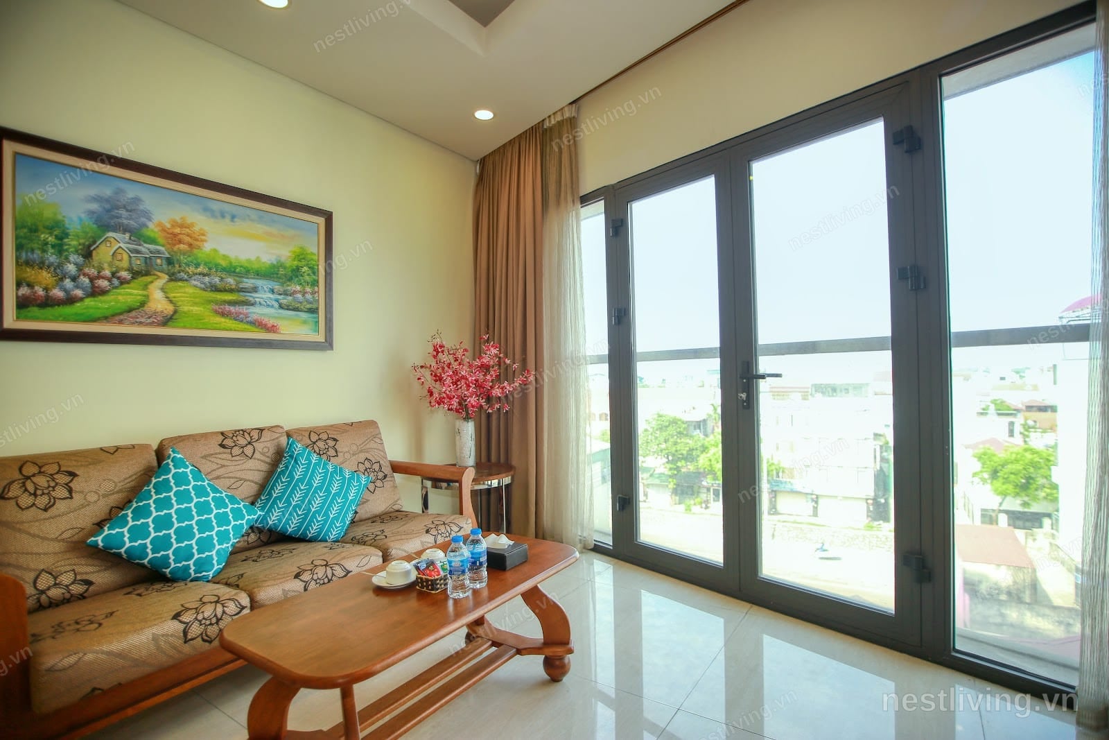 Lake View 1-Bed Apartment for Rent in West Lake, Hanoi