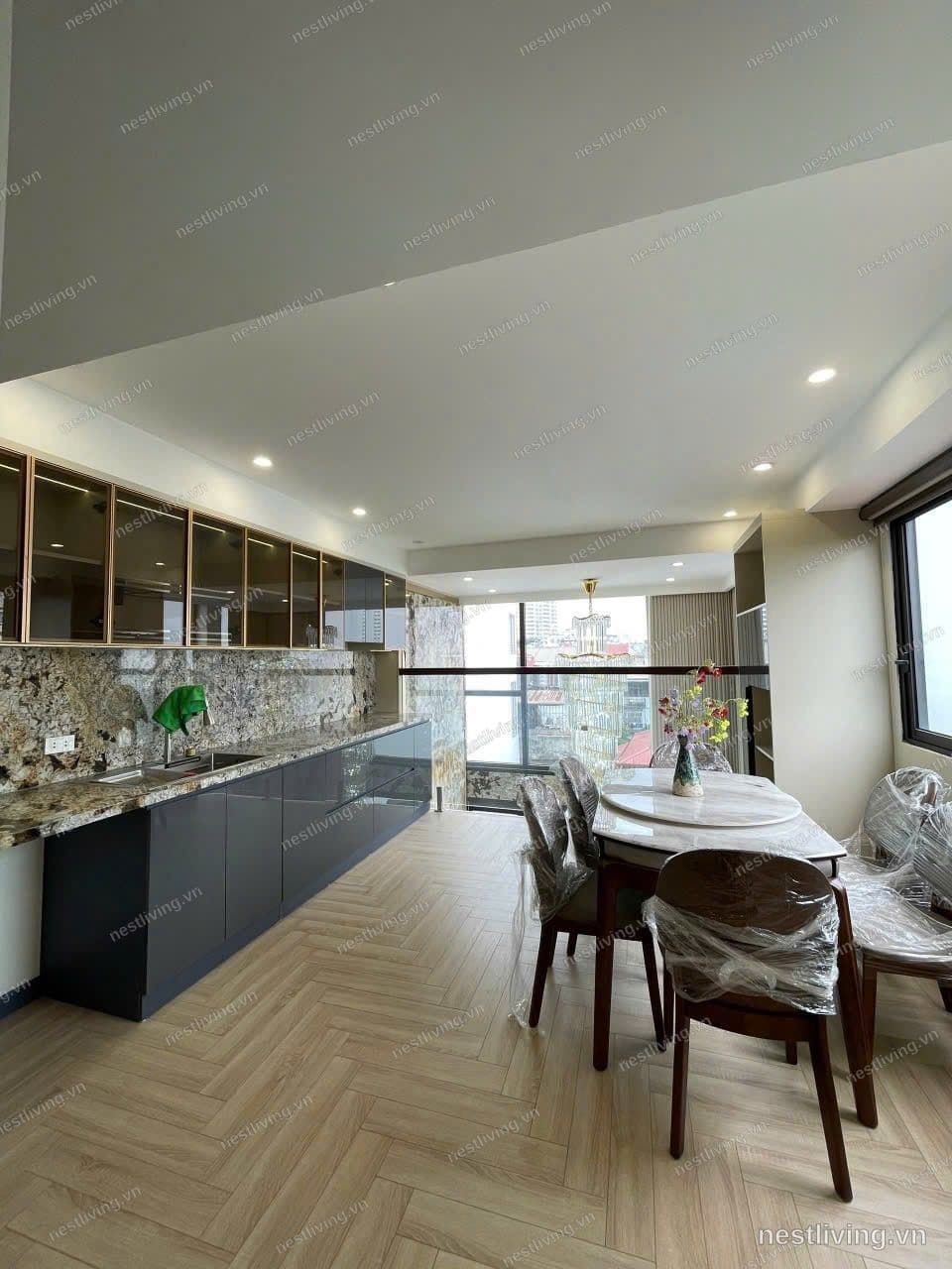 Balcony 4-Bed House for Rent in West Lake, Hanoi