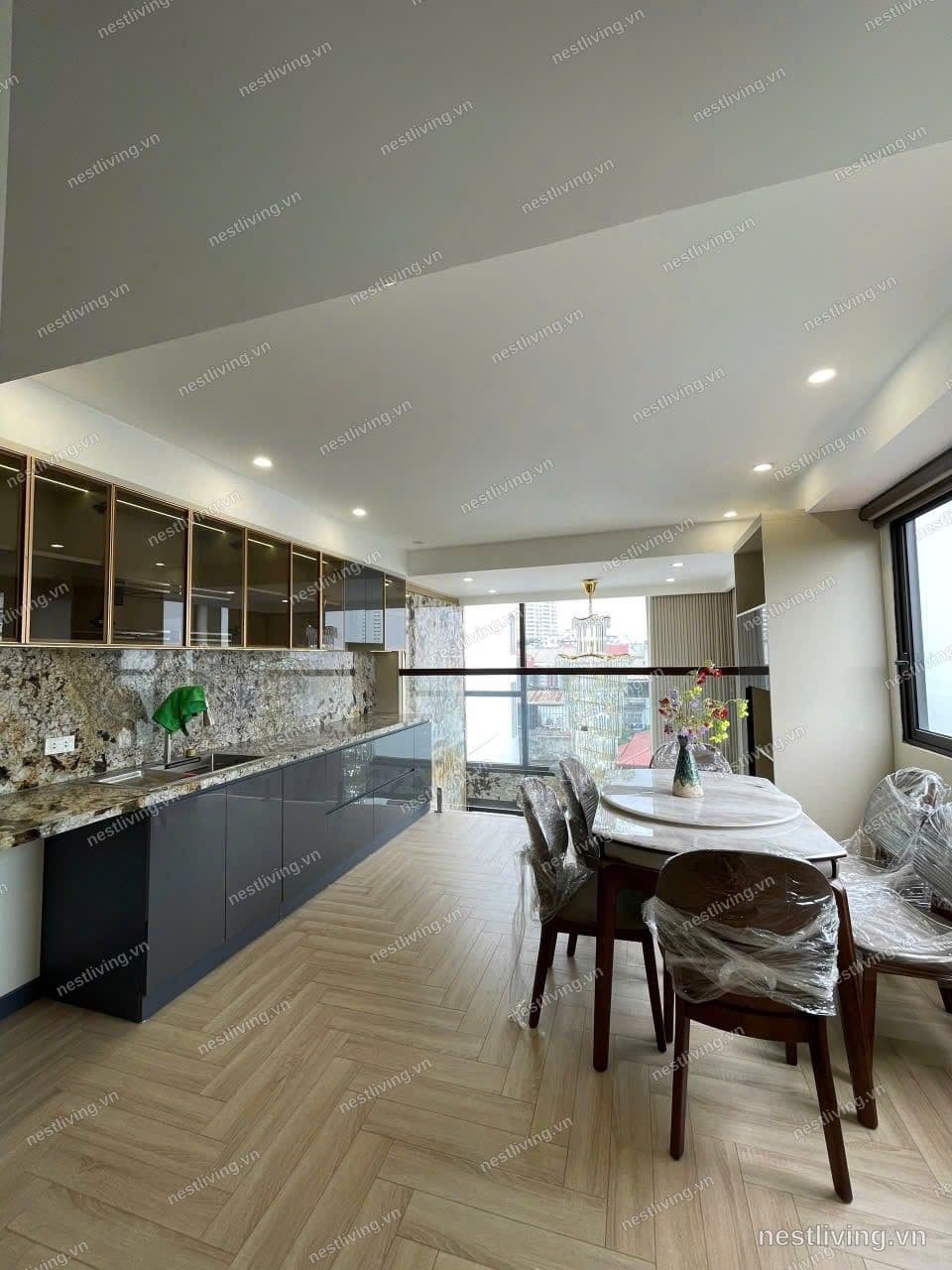 Balcony 4-Bed House for Rent in West Lake, Hanoi