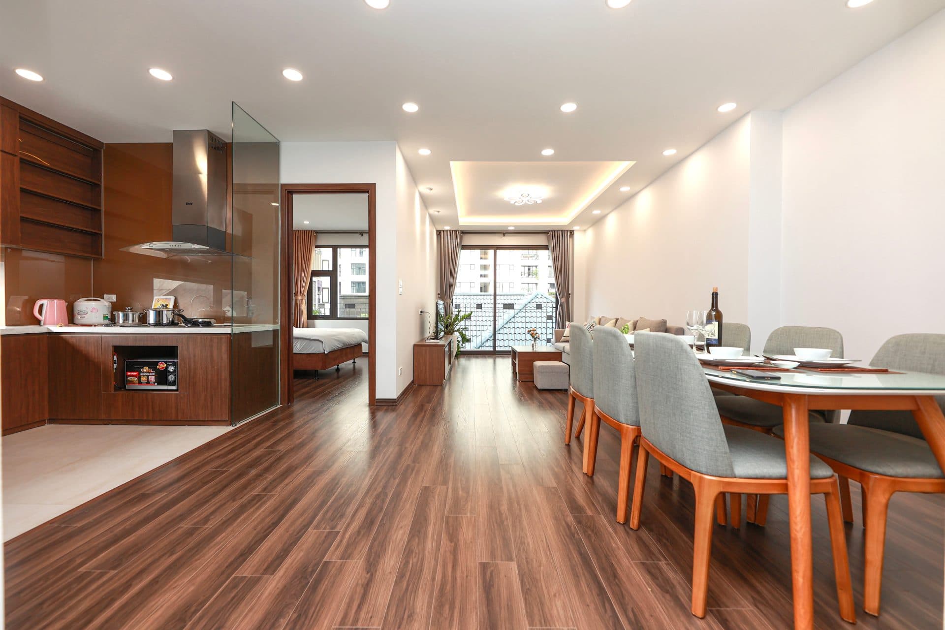 Spacious and bright 2 bedroom apartment at Tay Ho street 3