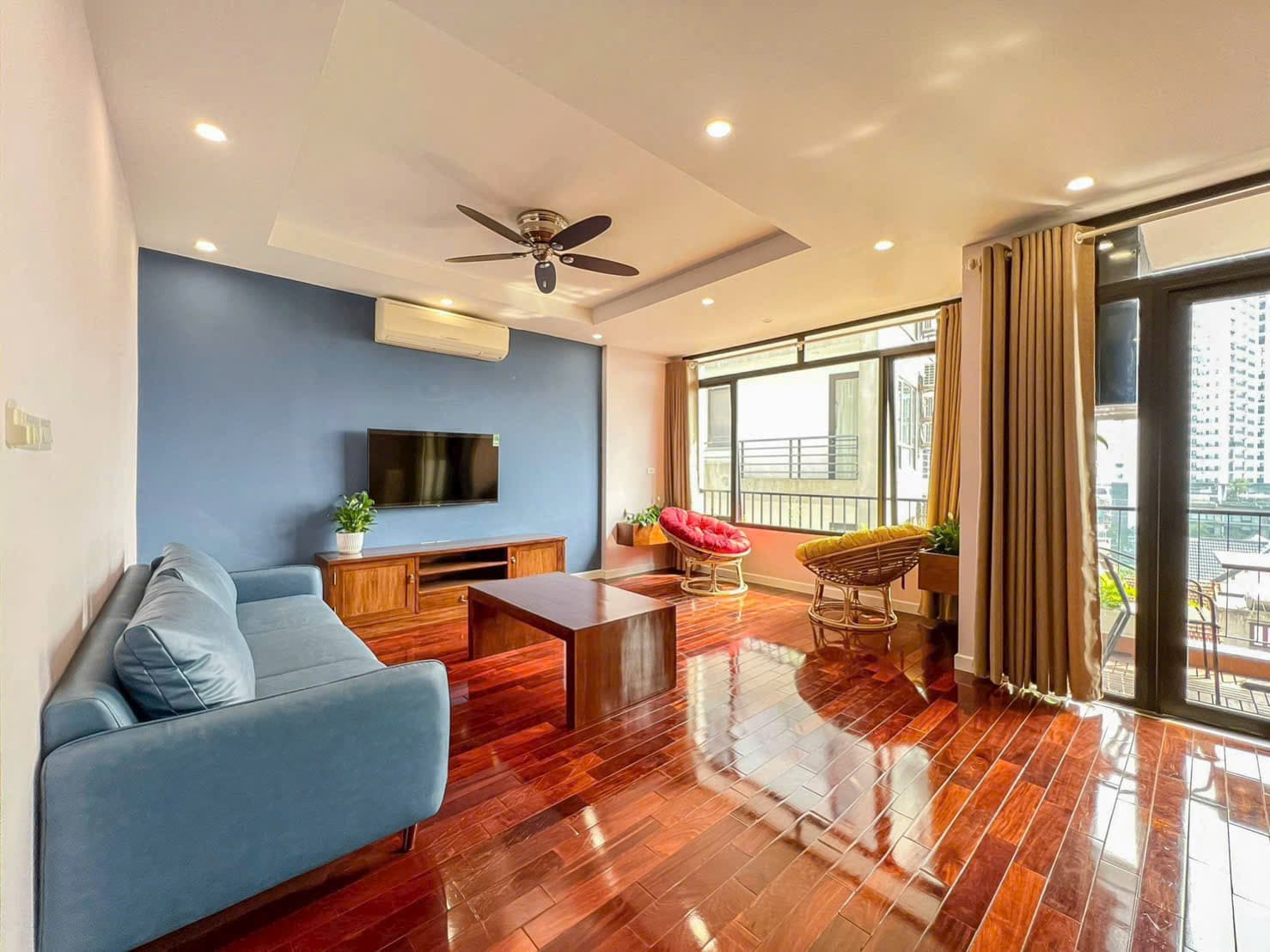 Homely 3 Bedroom Duplex Apartment on To Ngoc Van Street