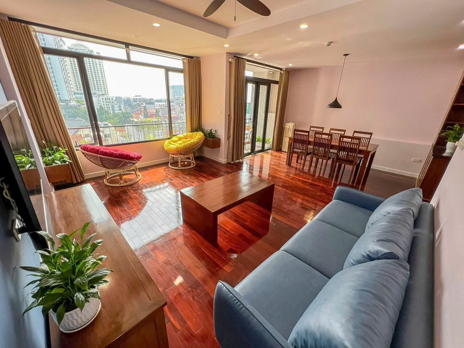 Homely 3 Bedroom Duplex Apartment on To Ngoc Van Street 3