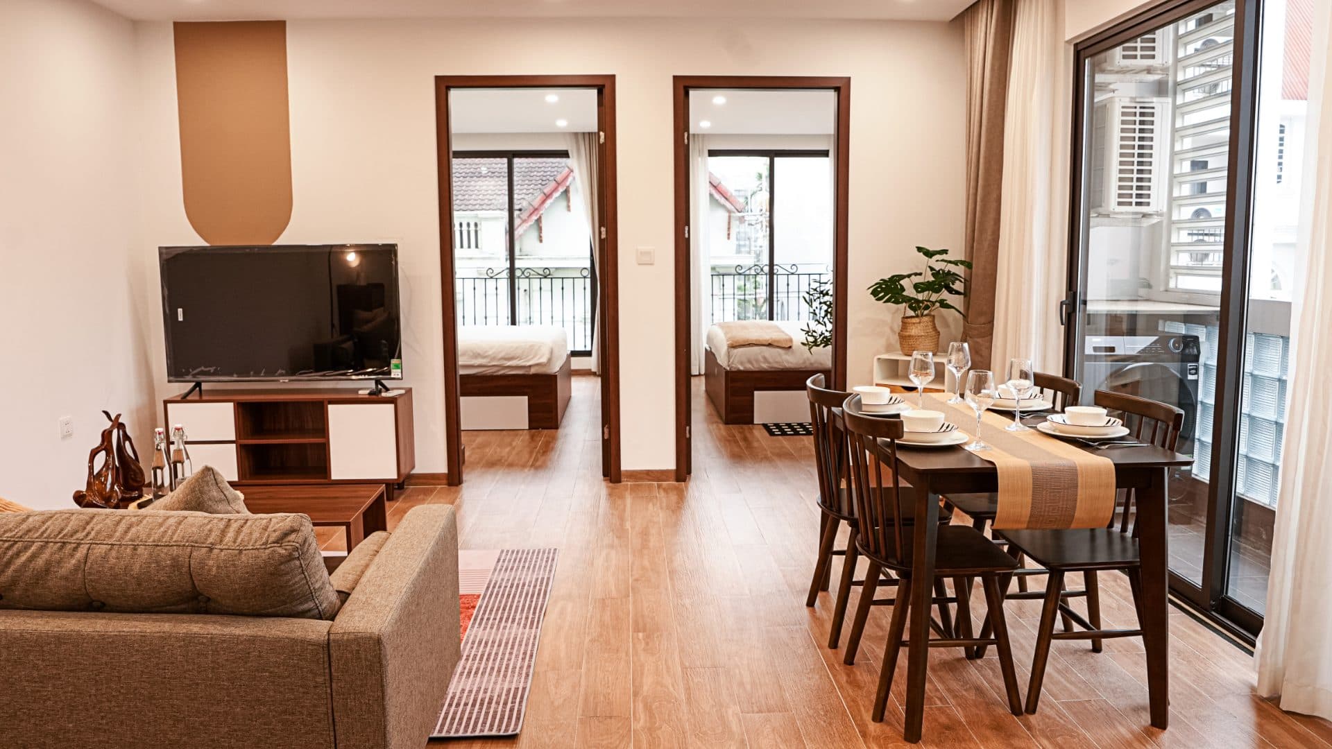 Homely 2 Bedroom Apartment on No.12A Alley 45 To Ngoc Van Street - Apartment 104