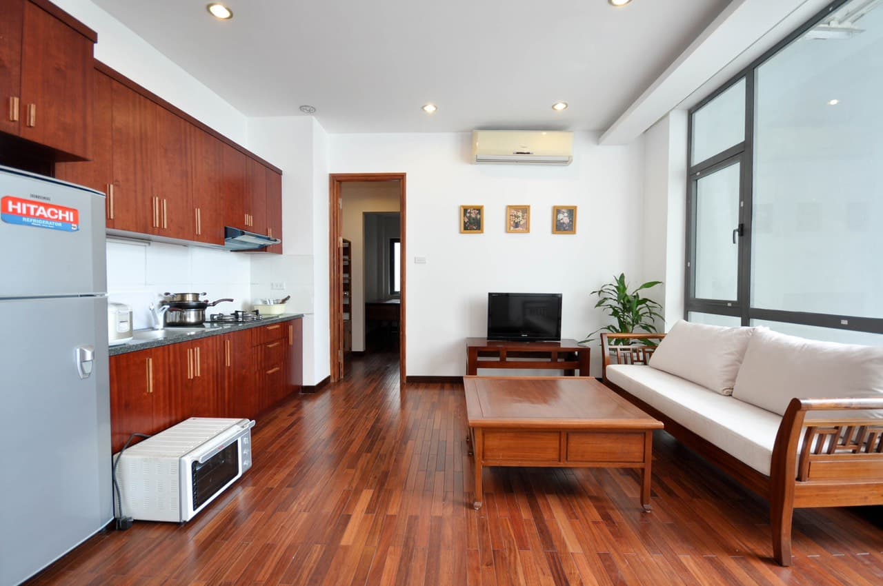Homely 2 Bedroom Apartment in Xom Chua, Tay Ho