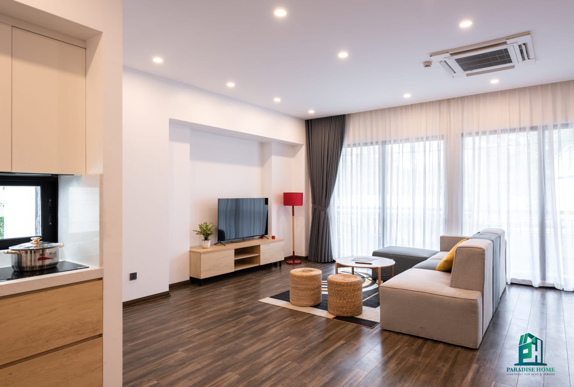 Lake View 2-Bed Apartment for Rent in West Lake, Hanoi