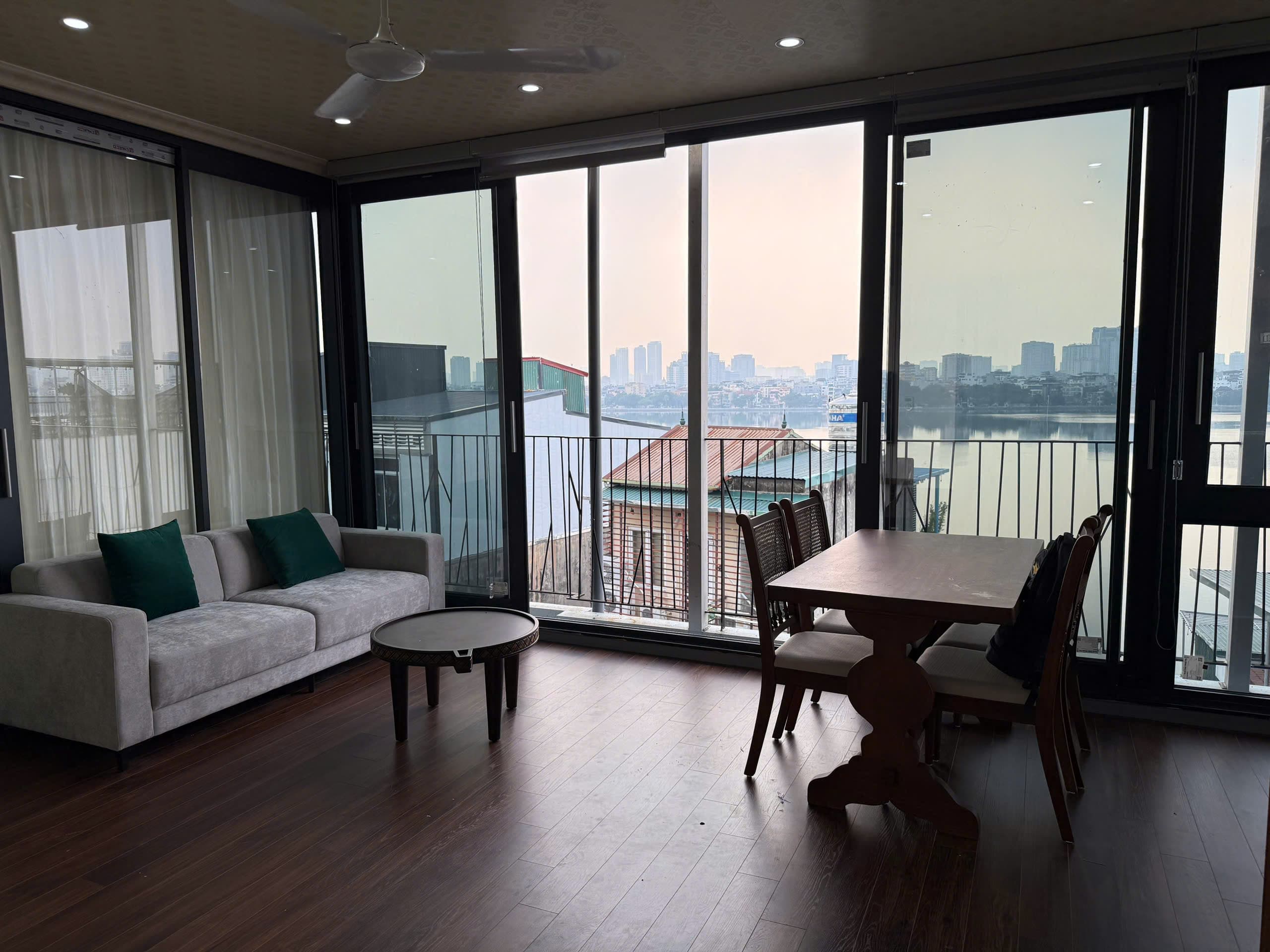 Lake View 2-Bed Apartment for Rent in West Lake, Hanoi