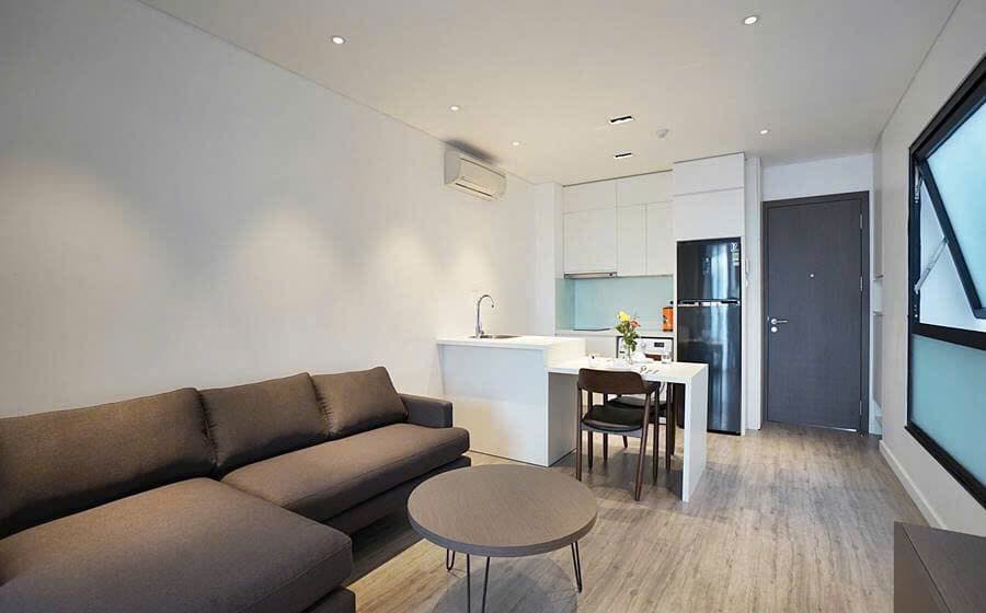 Balcony 1-Bed Apartment for Rent in West Lake, Hanoi