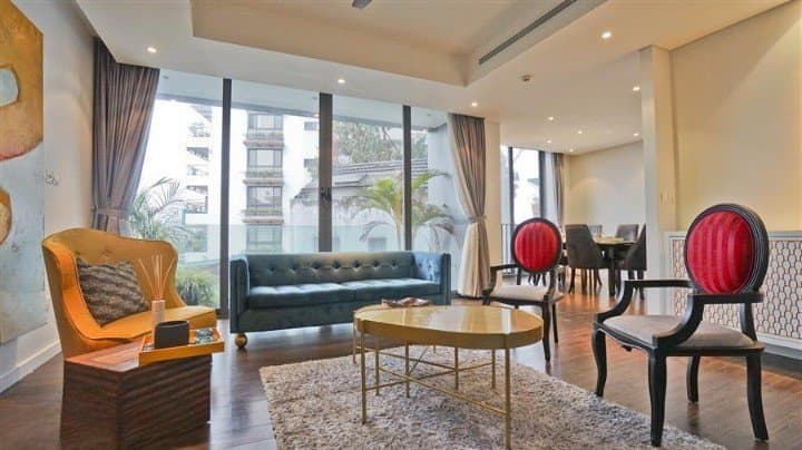 Lake View 3-Bed Apartment for Rent in West Lake, Hanoi