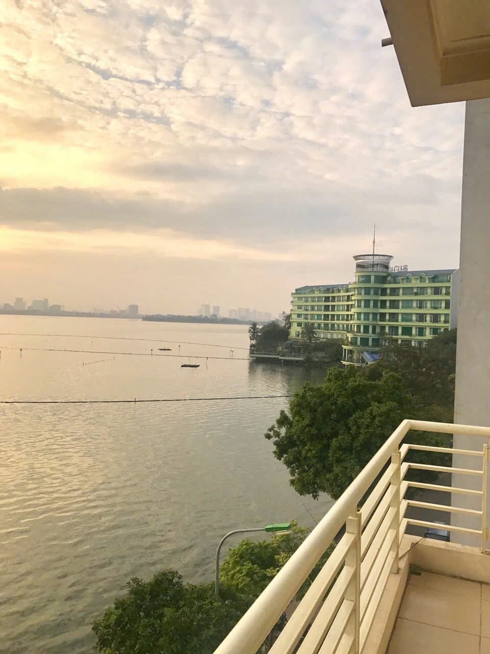 Lake View 2-Bed Apartment for Rent in West Lake, Hanoi