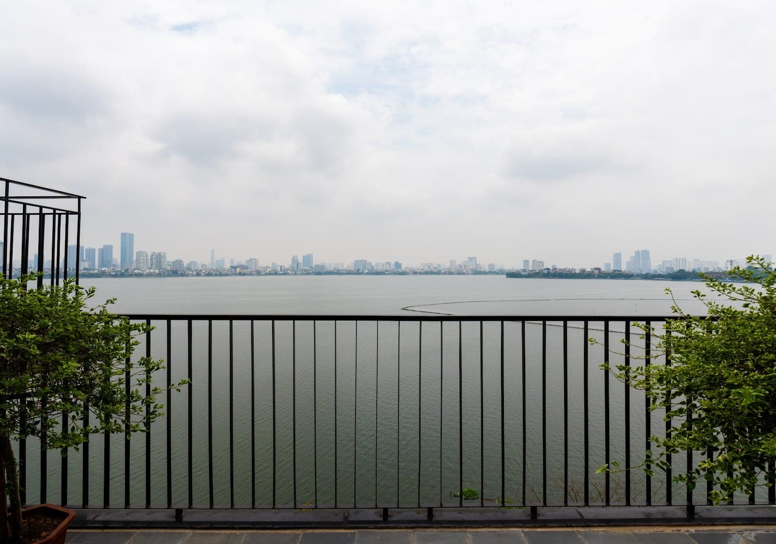 Lake View Furnished 2-Bedroom with Balcony on Vu Mien
