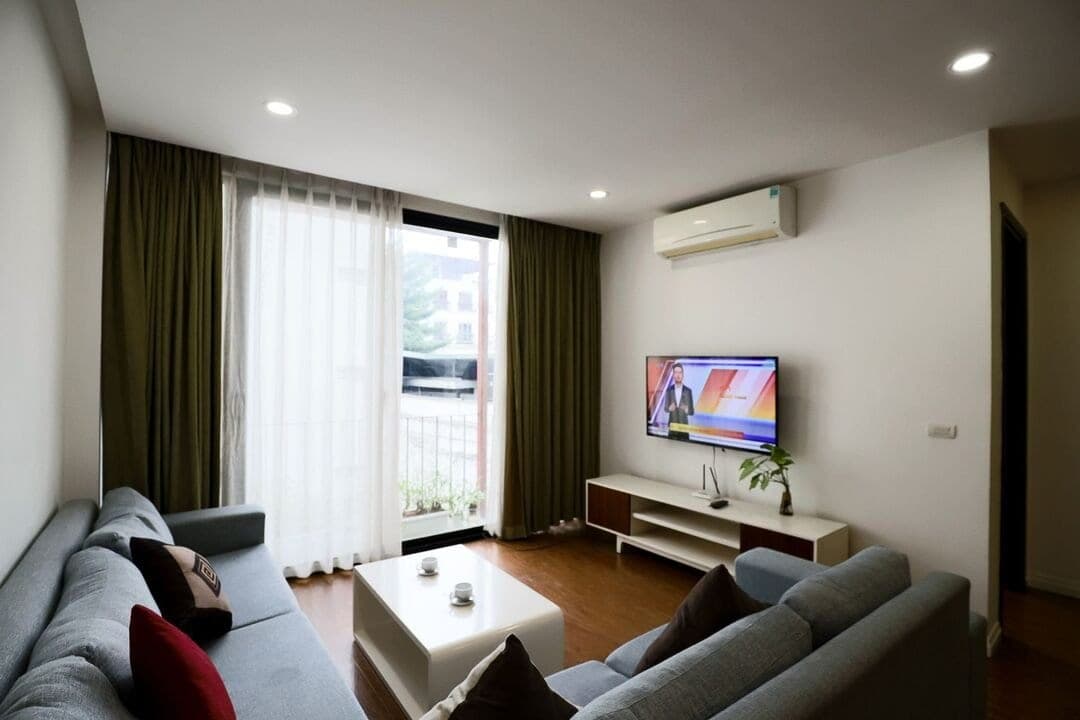 Two-Bedroom with Balcony at 15/52 To Ngoc Van, Tây Hồ