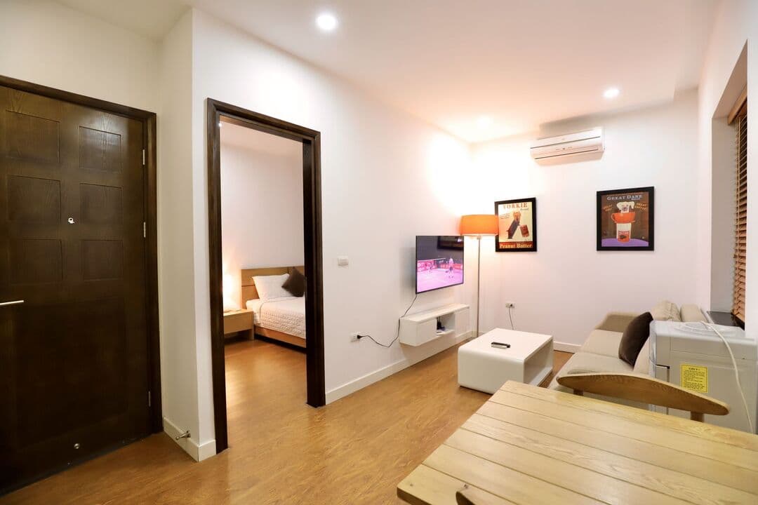 Serviced 1-Bed Apartment in Tay Ho