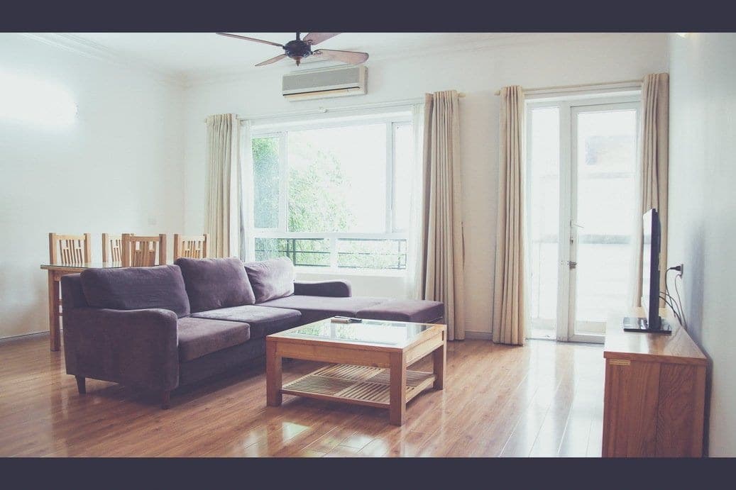 Two-Bedroom Apartment with Balcony on Phù Đổng Thiên Vương, Hai Bà Trưng
