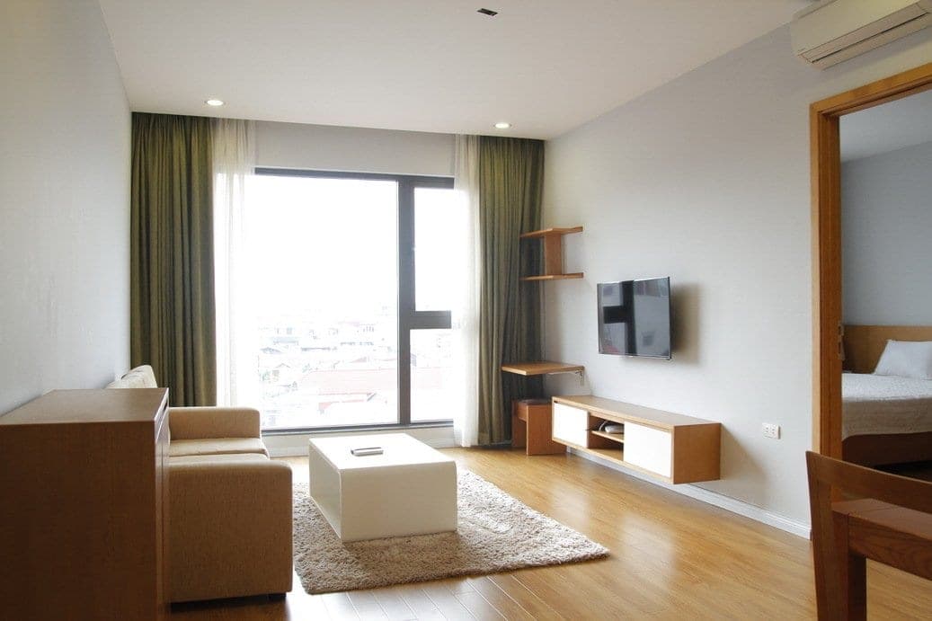 1-Bedroom Apartment with Balcony on Đào Tấn, Ba Đình