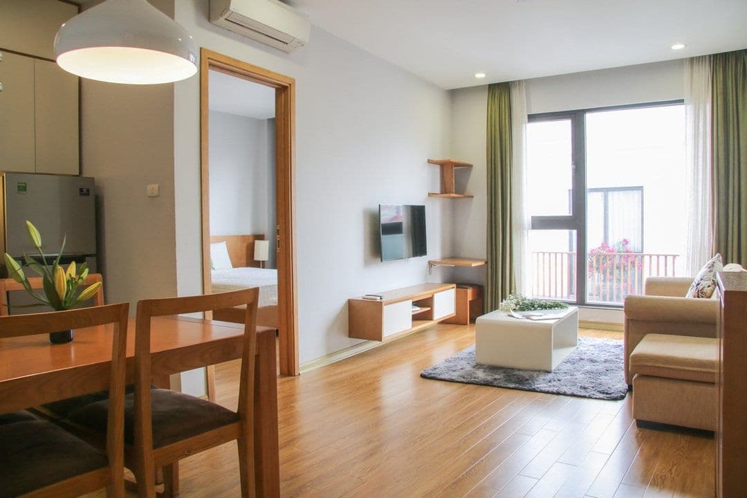 1-Bedroom Apartment with Balcony at 17/36 Dao Tan, Ba Đình