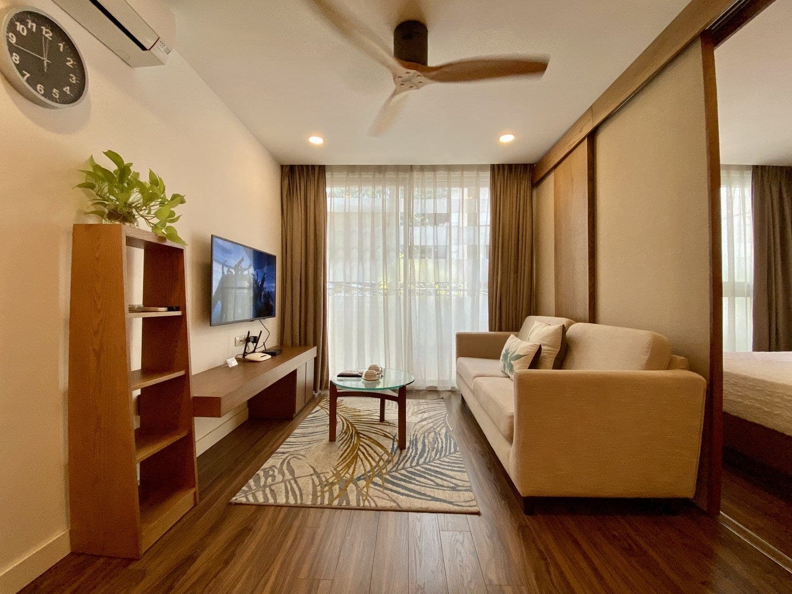 1-Bedroom Apartment with Balcony on Đào Tấn, Ba Đình · Unit 204