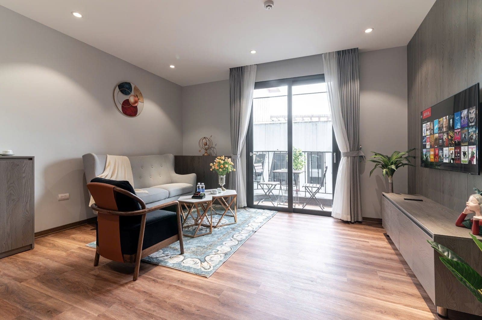 Quite Balcony 2-Bed Apartment in Tay Ho