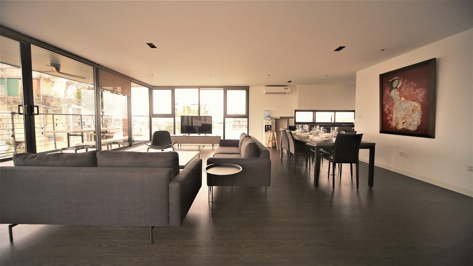 City View 3-Bed Apartment for Rent in West Lake, Hanoi