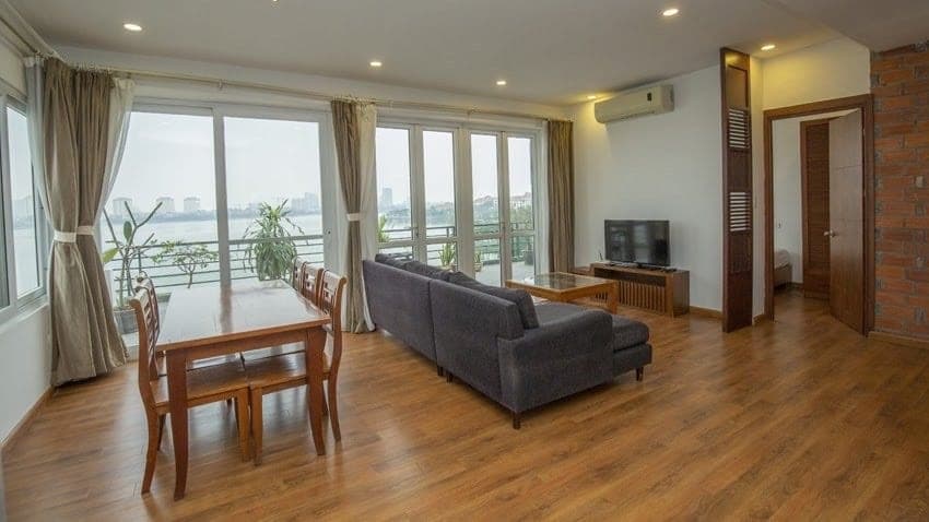2-Bedroom Apartment with Balcony at 23 Quang Khanh, Tây Hồ
