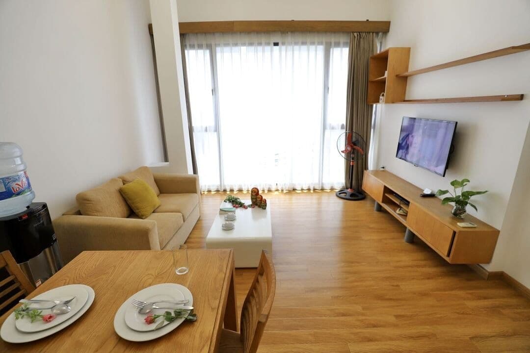 1-Bedroom Apartment with Balcony at 26 Pham Huy Thong, Ba Đình · Unit 303