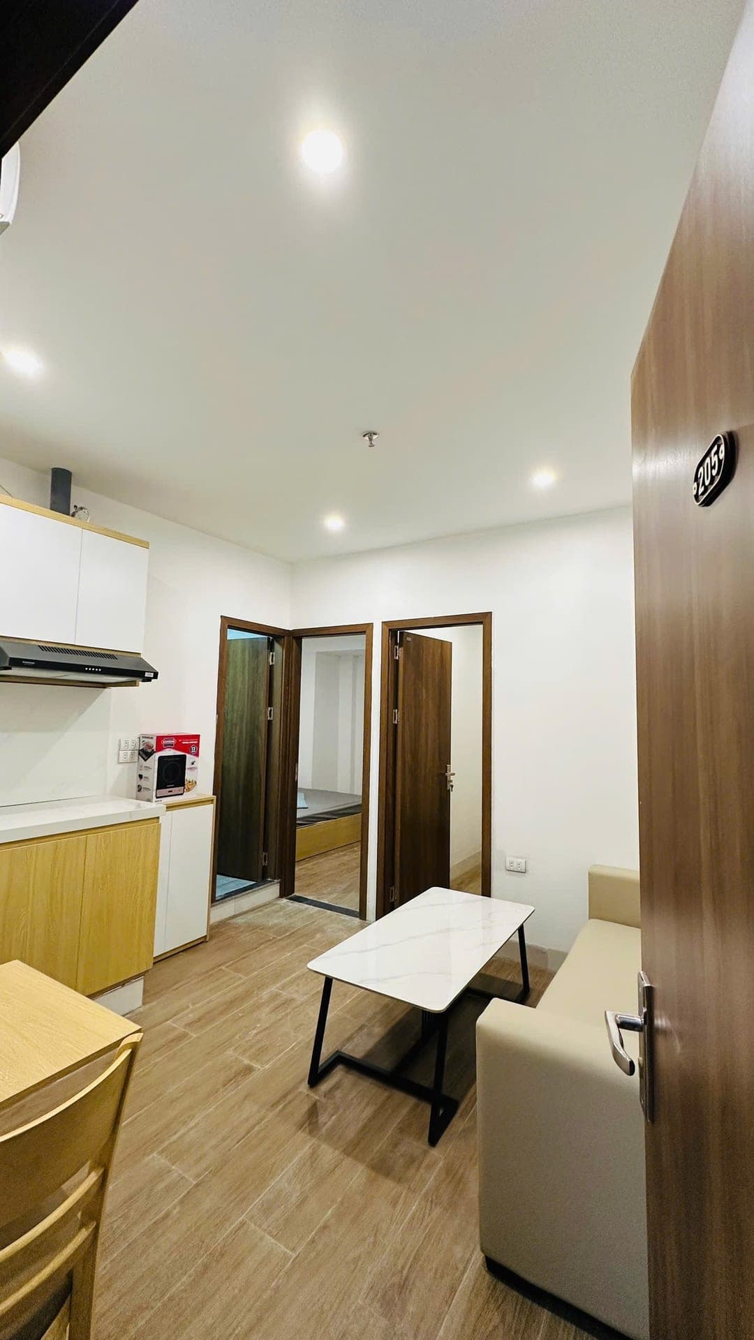 2-Bedroom Apartment at Đội Cấn, Ba Đình · Unit 205