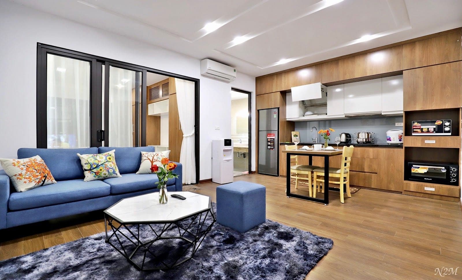 1-Bedroom Apartment on 31 Trịnh Công Sơn, Tây Hồ (Unit 102) 2